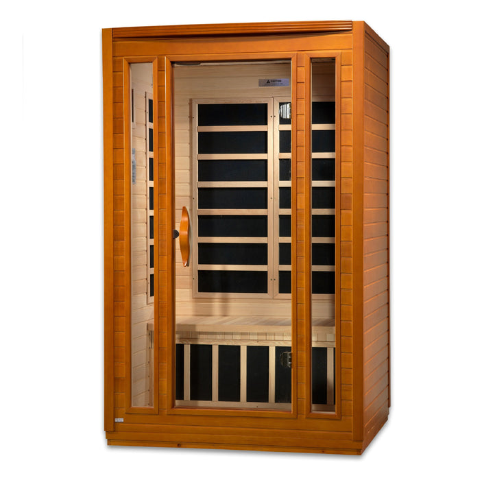 Golden Designs "San Marino Elite Edition" 2 person Indoor Ultra Low EMF Infrared Sauna (DYN-6206-01 Elite)