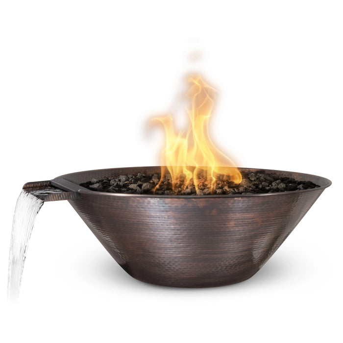 The Outdoor Plus Remi Copper Fire & Water Bowl 31"