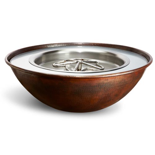 HPC Fire Inspired Copper Tempe Fire Bowl