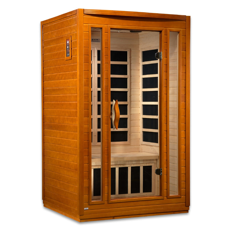 Golden Designs "San Marino Elite Edition" 2 person Indoor Ultra Low EMF Infrared Sauna (DYN-6206-01 Elite)