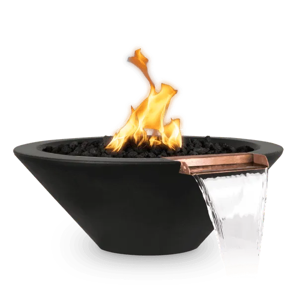 The Outdoor Plus Cazo Fire & Water GFRC Bowl