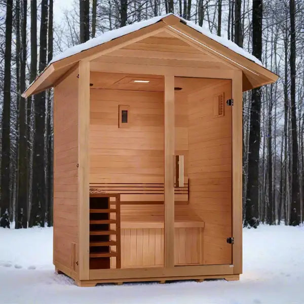 Golden Designs Drammen Outdoor Sauna - Thumbnail 4