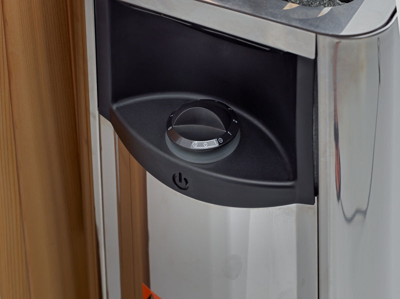 Golden Designs "Kaskinen" 6 Person Full Spectrum PureTech™ Hybrid Outdoor Sauna