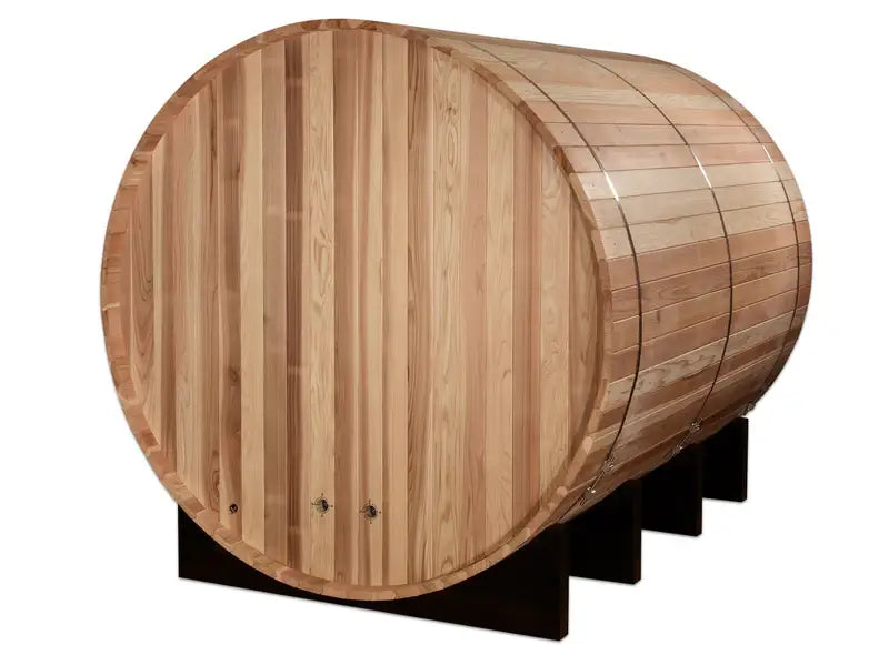 golden designs klosters 6 person barrel outdoor traditional sauna front view

interior pacific cedar wood golden designs klosters sauna seating six

8kw traditional stove golden designs klosters 6 person outdoor sauna electric requirements 240v 40amp

bronze privacy tempered glass door golden designs klosters 6 person barrel sauna exterior
