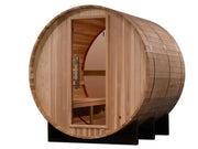 golden designs zurich 4 person barrel outdoor sauna front view

interior pacific cedar golden designs zurich barrel sauna seating four

bronze privacy tempered glass door golden designs zurich outdoor sauna

4 person barrel sauna golden designs zurich dimensions 75x73x80 inches