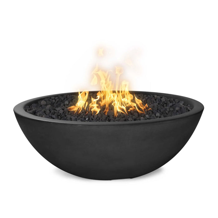 The Outdoor Plus Sedona Round Concrete Fire Pit - Narrow Ledge