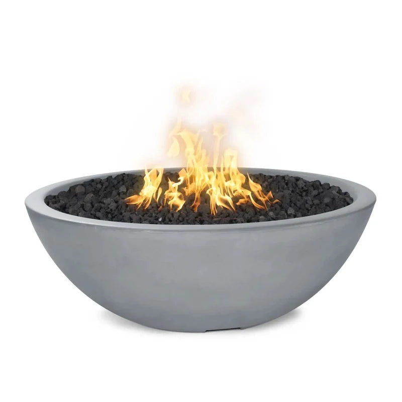 The Outdoor Plus 48" Sedona Narrow Ledge Concrete Liquid Propane Fire Pit - Thumbnail 5