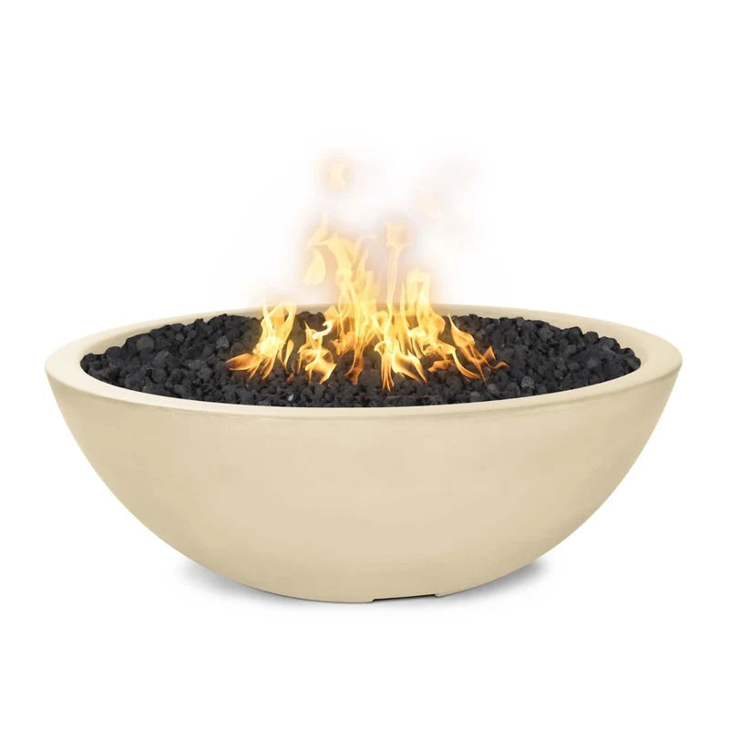The Outdoor Plus 48" Sedona Narrow Ledge Concrete Liquid Propane Fire Pit - Thumbnail 4