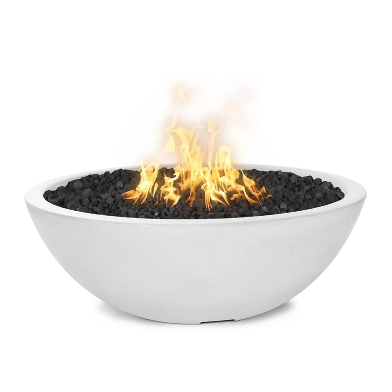 The Outdoor Plus 48" Sedona Narrow Ledge Concrete Liquid Propane Fire Pit - Thumbnail 2