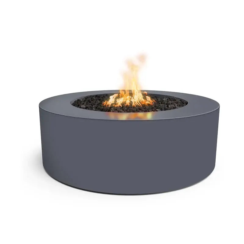 The Outdoor Plus Unity Round Fire Pit in powder-coated steel finish

Unity Round Fire Pit outdoor centerpiece with active flame

Close-up of powder-coated steel texture on Unity fire pit

Outdoor Plus Unity round fire pit on patio setting