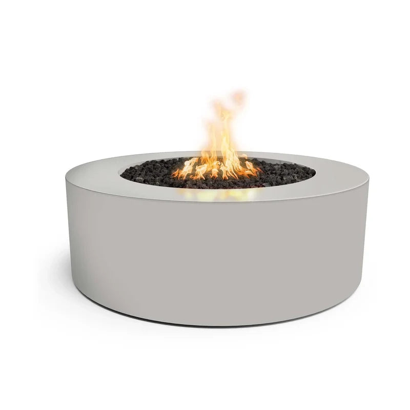 The Outdoor Plus Unity Round Fire Pit in powder-coated steel finish

Unity Round Fire Pit outdoor centerpiece with active flame

Close-up of powder-coated steel texture on Unity fire pit

Outdoor Plus Unity round fire pit on patio setting
