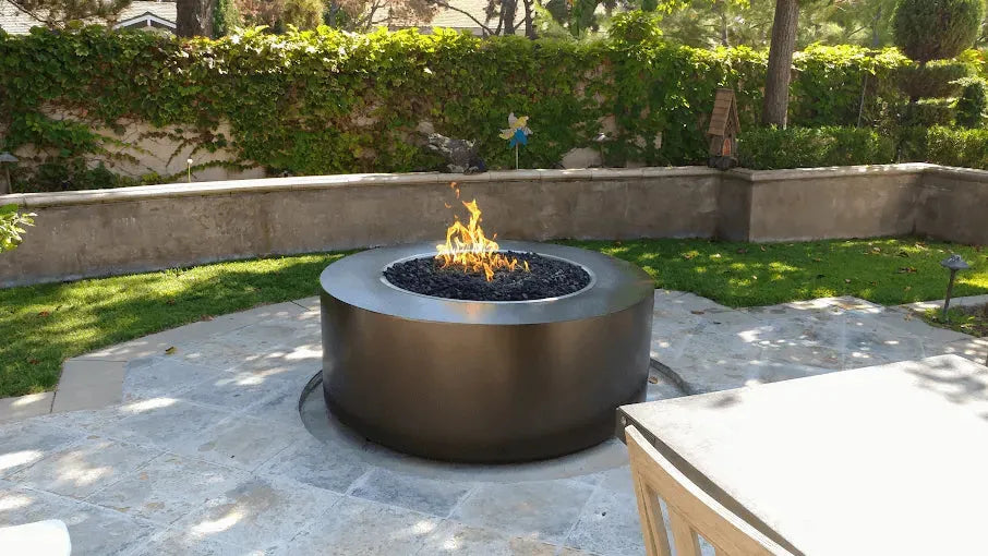 The Outdoor Plus Unity Round Fire Pit - Power Coated Steel