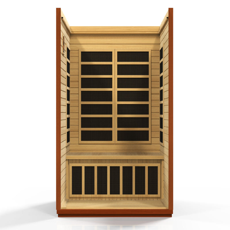 Golden Designs "San Marino" 2 person Indoor Infrared Sauna (DYN-6206-01)