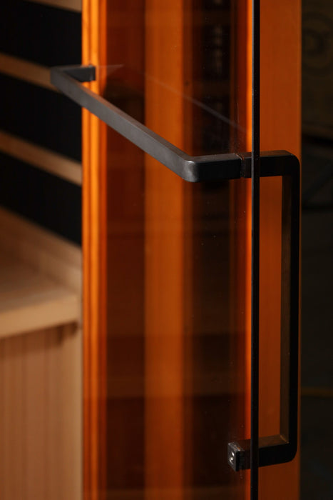 Golden Designs Reserve Edition 2 Person Indoor Full Spectrum Sauna w/ Himalayan Salt Bar (GDI-8020-03)