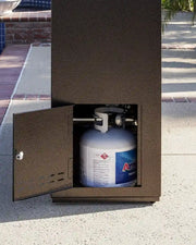 the outdoor plus williams fireplace corten steel outdoor firebox exterior view

the outdoor plus williams fireplace corten steel firebox front with flame

the outdoor plus williams fireplace backyard patio night fire feature

the outdoor plus williams fireplace corten steel firebox closeup rust finish detail
