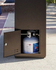 the outdoor plus williams fireplace metal firebox exterior view

the outdoor plus williams fireplace patio fireplace lit at night

the outdoor plus williams fireplace powder-coated steel firebox front detail

the outdoor plus williams fireplace outdoor fire feature stainless fire pan
